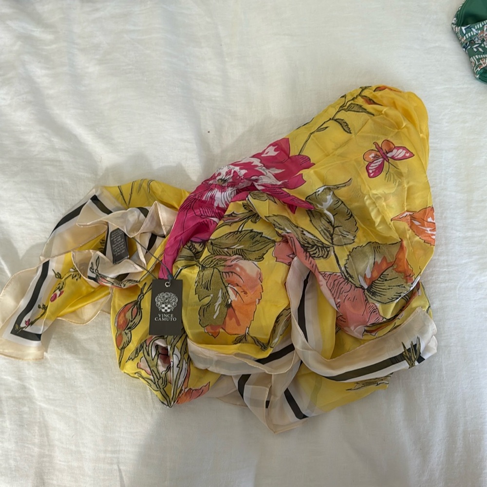 Vince Camino Scarf Yellow